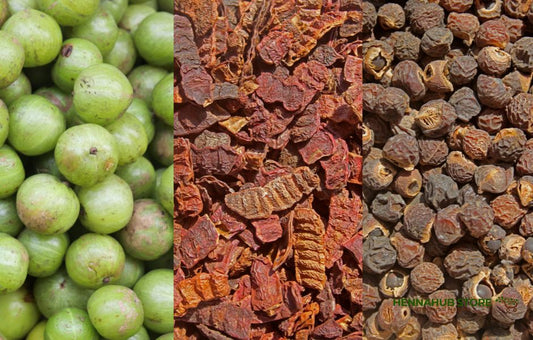 Positive effects of amla reetha shikakai powder on hair