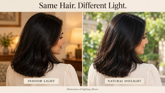 Why Your Hair Color Looks Different Indoors and Outdoors