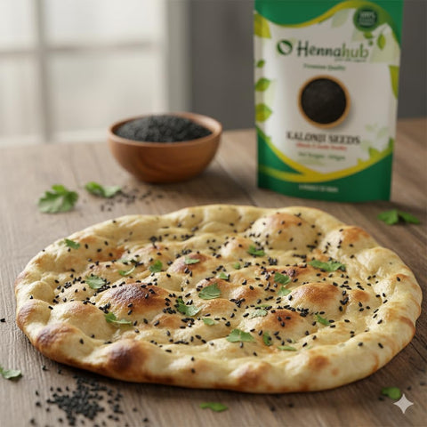 Hennahub Kalonji Seeds 100gm | Pure Nigella Sativa Seeds / Black Seeds / Kalwanji / Kalojeera | Premium Food Grade Black Cumin